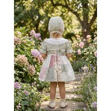 طقم بناتي  فستان الريف بنقشات متعددة  202623