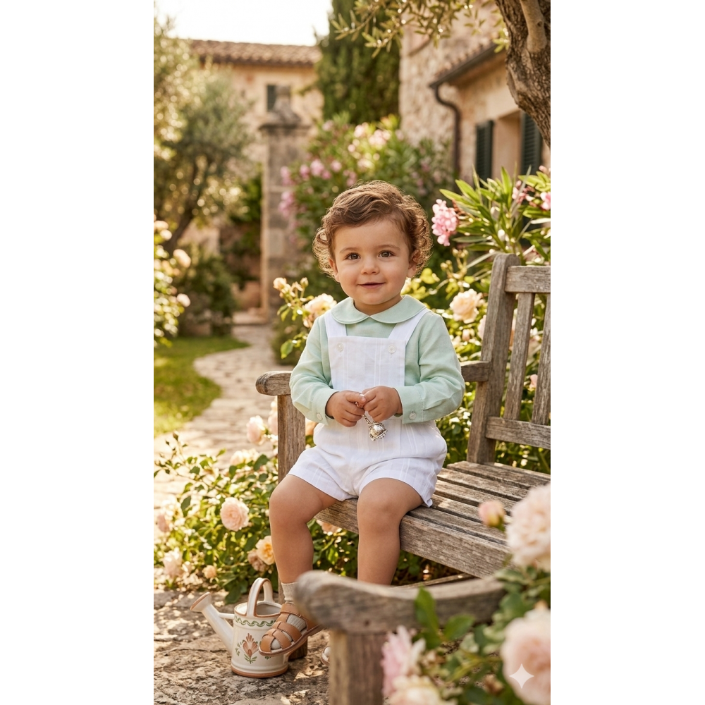 طقم ولادي أخضر صغار 26011