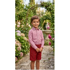 طقم ولادي أحمر للأولاد الكبار 26021