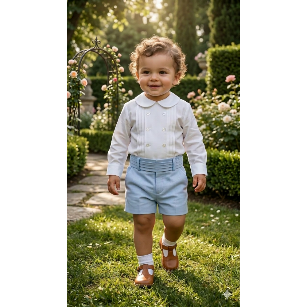 طقم ولادي كلاسيكي للأولاد الصغار 26023 طقم ولادي كلاسيكي للأولاد الصغار 26023