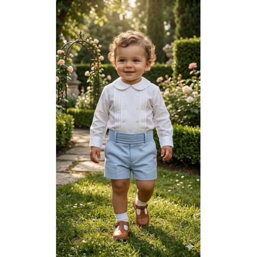 طقم ولادي كلاسيكي للأولاد الصغار 26023 طقم ولادي كلاسيكي للأولاد الصغار 26023