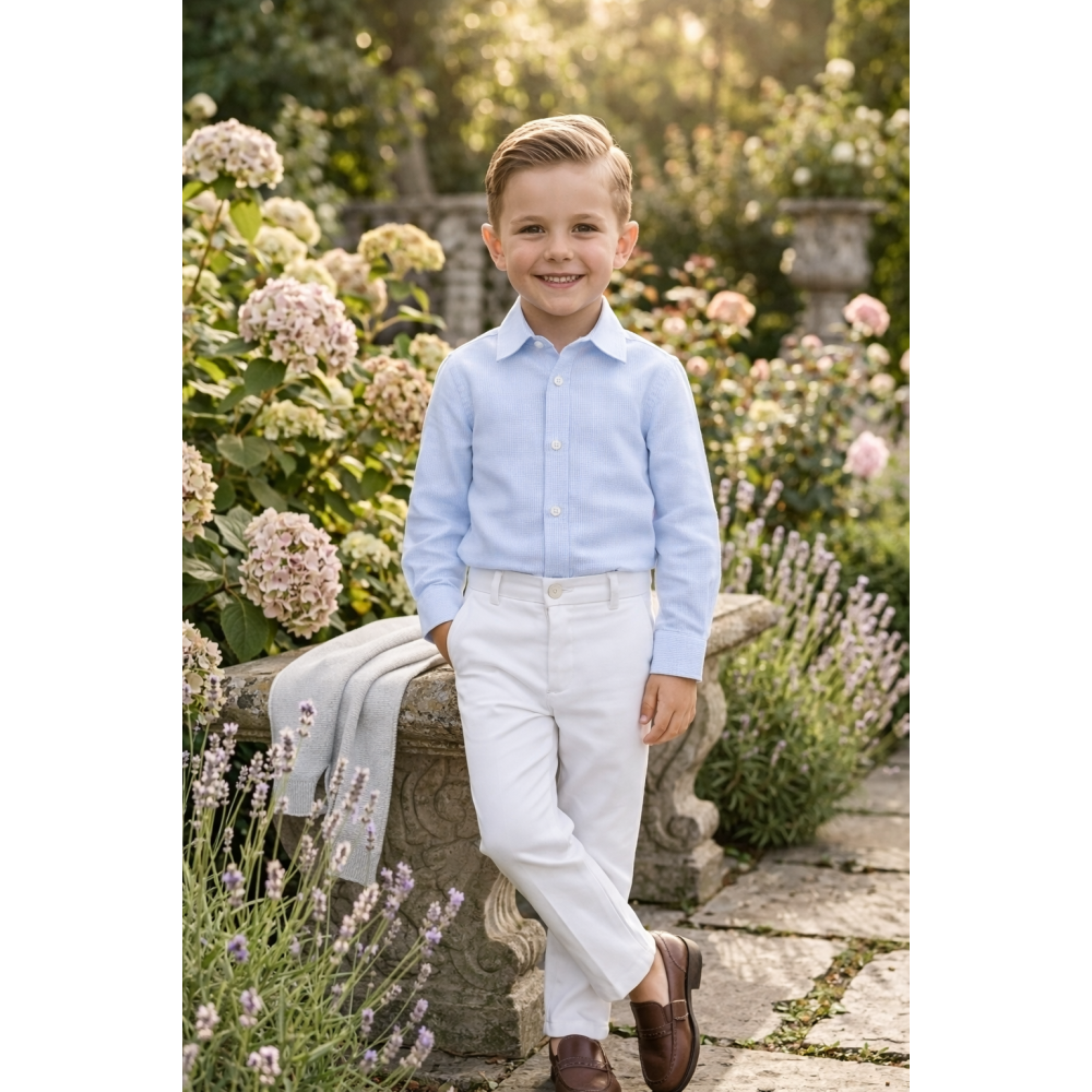 طقم ولادي - أزرق - 26036