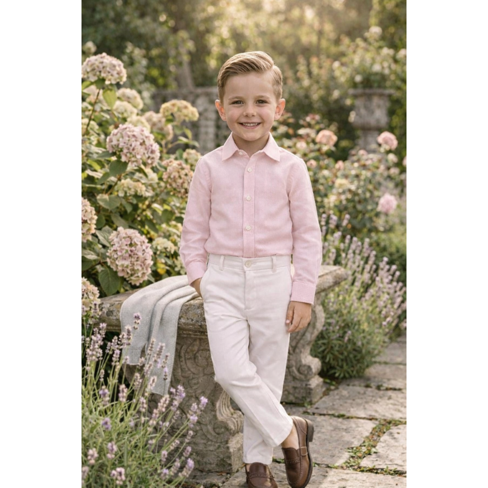 طقم ولادي - وردي - 26036