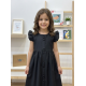 فستان أسود f0029