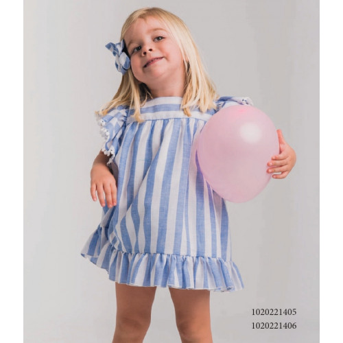 1020221405/06 فستان  اسباني ناعم 