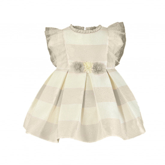 330127V فستان اسباني ناعم للمناسبات (بيج) 330127V فستان اسباني ناعم للمناسبات (بيج)