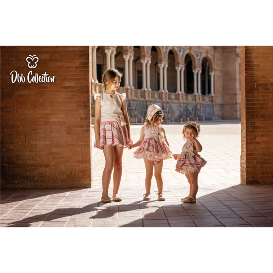 13004 طقم بناتي من قطعتين فستان وكلوت 13004 طقم بناتي من قطعتين فستان وكلوت