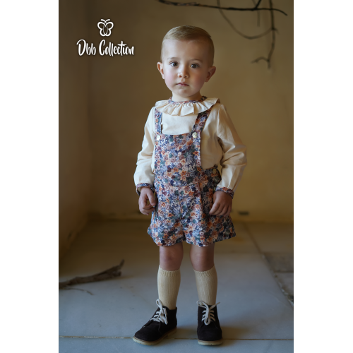 16705 بدلة اسباني قميص وشيال مورد 