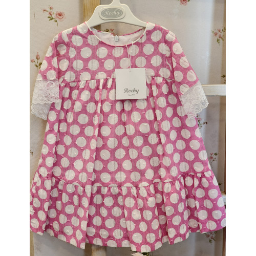 فستان اسباني بدوائر  23121