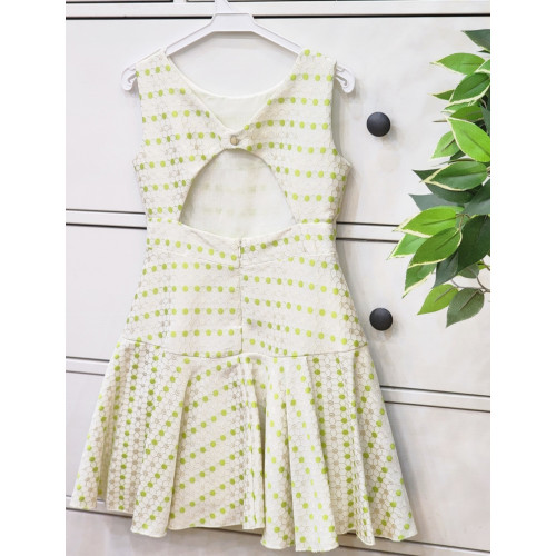 فستان اسباني بفتحة ظهر 23072