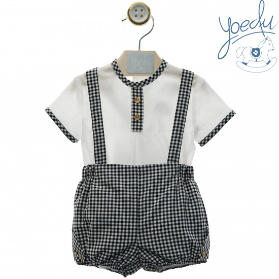 0015 طقم ولادي قميص وشيال 