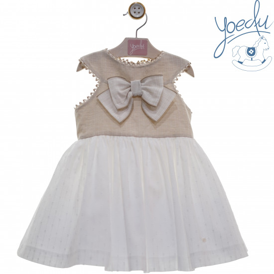 0506 فستان اسباني بفيونكة بالصدر 0506 فستان اسباني بفيونكة بالصدر