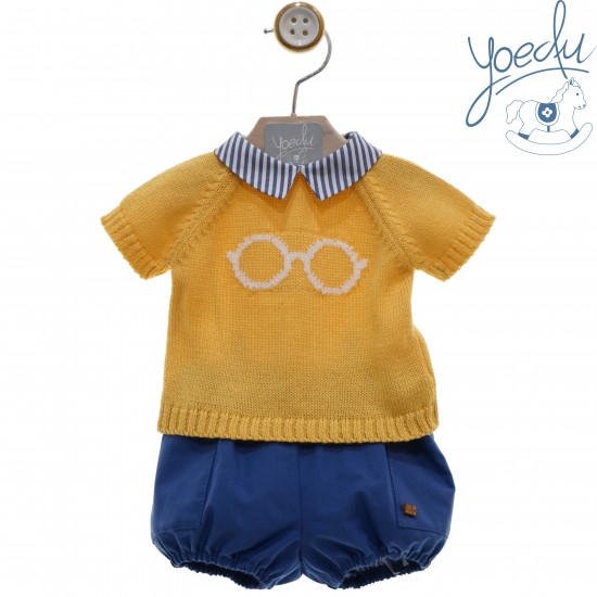 1205 طقم قميص و سويتر وشورت