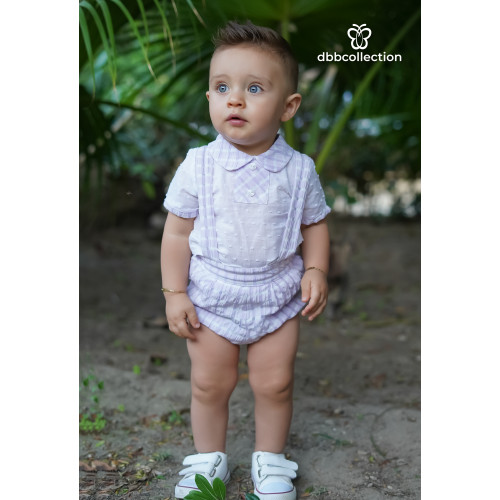 19205 بدلة ولادي قميص وشيال بنفسجي 19205 بدلة ولادي قميص وشيال بنفسجي