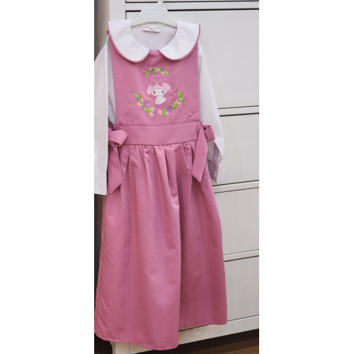 مريول مدرسي بتطريز ماي ميلودي من قطعتين 14461 مريول مدرسي بتطريز ماي ميلودي من قطعتين 14461