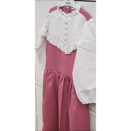 مريول مدرسي متصل  14464