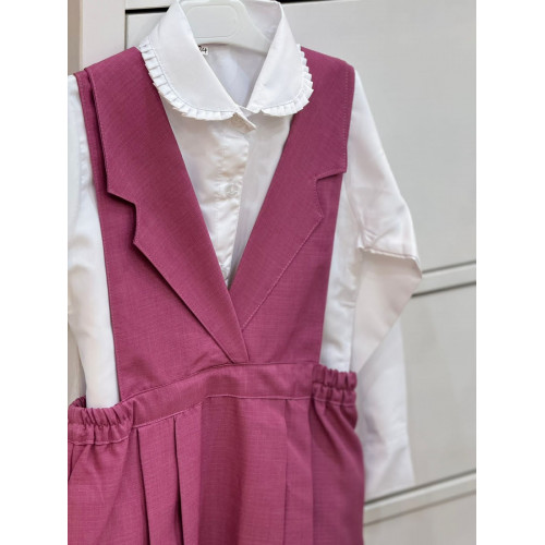 مريول مدرسي رسمي مع قميص 144614 مريول مدرسي رسمي مع قميص 144614