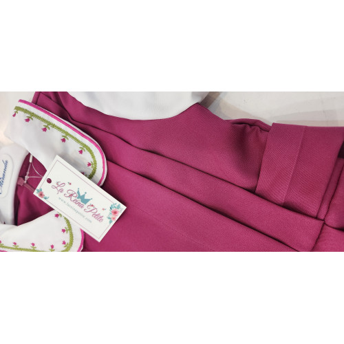 مريول مدرسي متصل كلر مطرز 144623 مريول مدرسي متصل كلر مطرز 144623