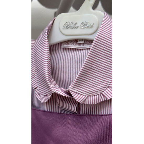 مريول مدرسي بتطريز لافندر من قطعتين 144624