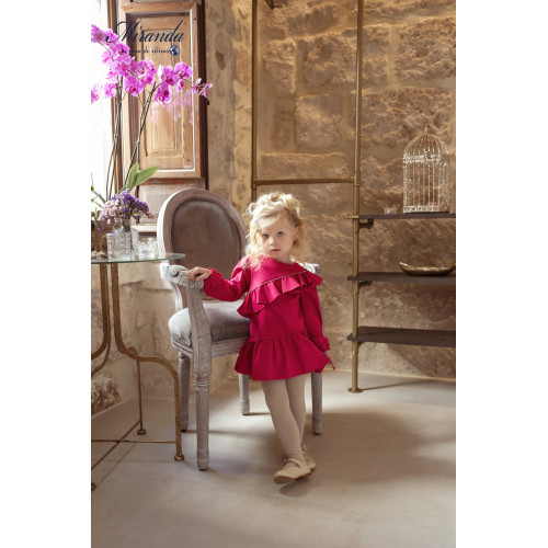 فستان اسباني فوشي360239V فستان اسباني فوشي360239V