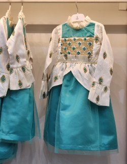 240168 فستان للمناسبات فيروزي 