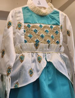 240168 فستان للمناسبات فيروزي 