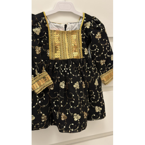 240041 فستان شعبي أسود 240041 فستان شعبي أسود