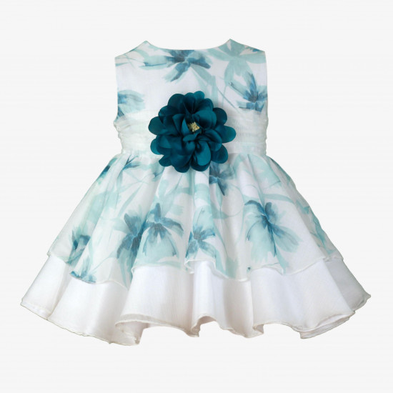 370148V فستان مناسبات مزين بوردة 370148V فستان مناسبات مزين بوردة