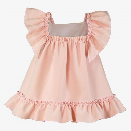 370130V فستان اسباني وردي 370130V فستان اسباني وردي