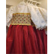 2401699 فستان للمناسبات أحمر مطرز 2401699 فستان للمناسبات أحمر مطرز