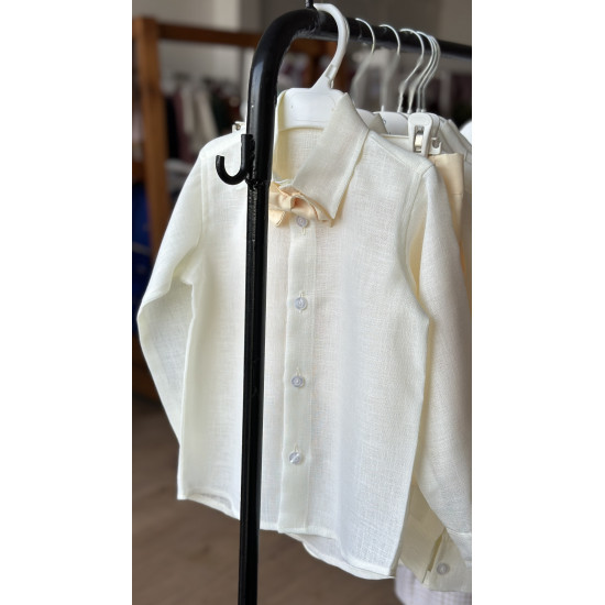 بدلة ولادي شورت أصفر من ٣ قطع240384 