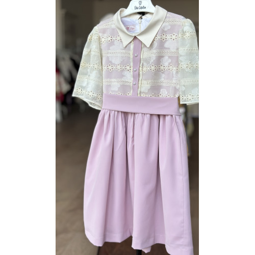 240395 فستان زهري 