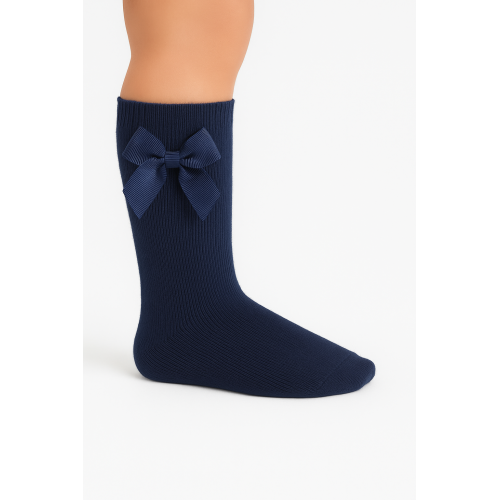 جوارب طويلة لون كحلي جوارب طويلة لون كحلي