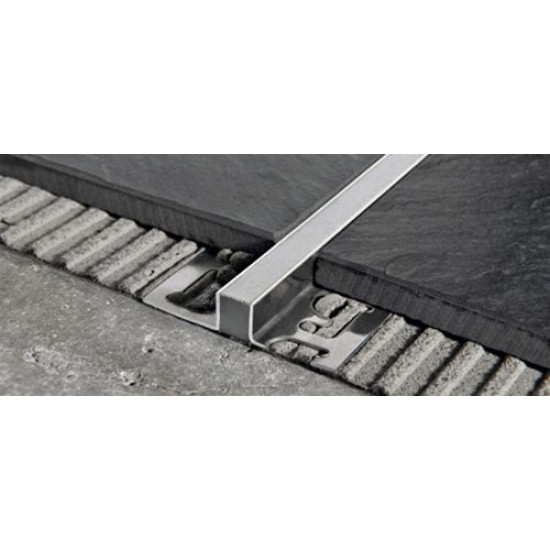 بروقرس زاوية تمدد استل استيل رمادي 20 مل GCAC20G