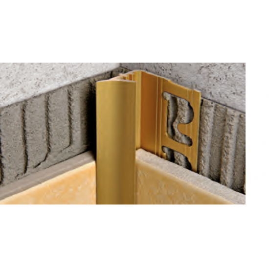 بروقرس فواصل سراميك اللمونيوم ذهبي لميع  10ملي PIBO10