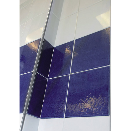 بروقرس زاوية سراميك سل استيل لمعة كروم مدورة PJACML10