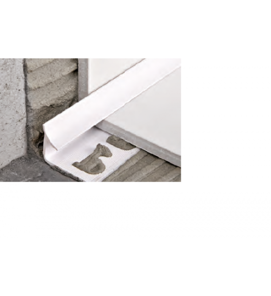 بروقرس زاوية حمام ركنية داخلية بلاستيك رمادي فاتح PI 10-02