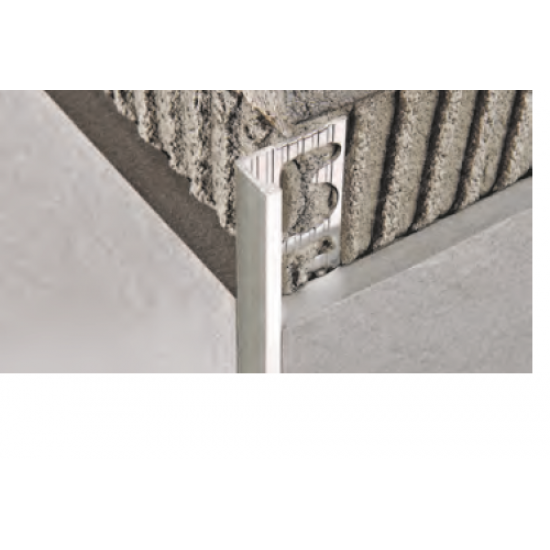 بروقريس زاوية سيراميك المنيوم مدور ابيض 10ملي PTA 10/01