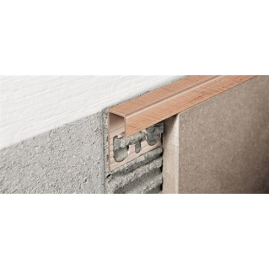 بروقريس زاوية الومنيوم مربعة روز جولد 12.5ملي PJQSRS125