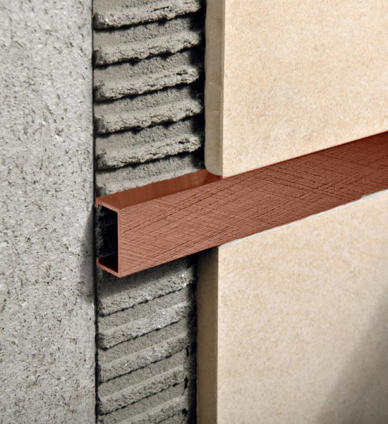 بروقرس زاوية فواصل سراميك جدارية 12ملي PLTPRX25