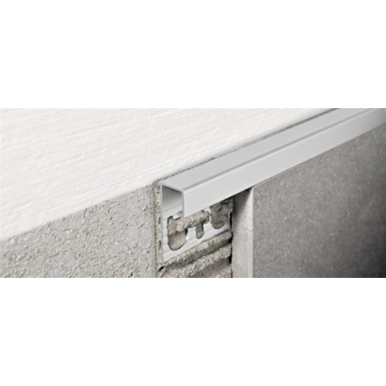 بروقرس زاوية سراميك المونيوم سلفر اسكوير 6ملي PJQSAA 06