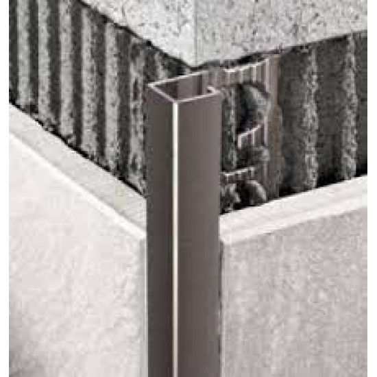 بروقرس زاوية سراميك المونيوم مربعة اسود لميع PJQSBN125