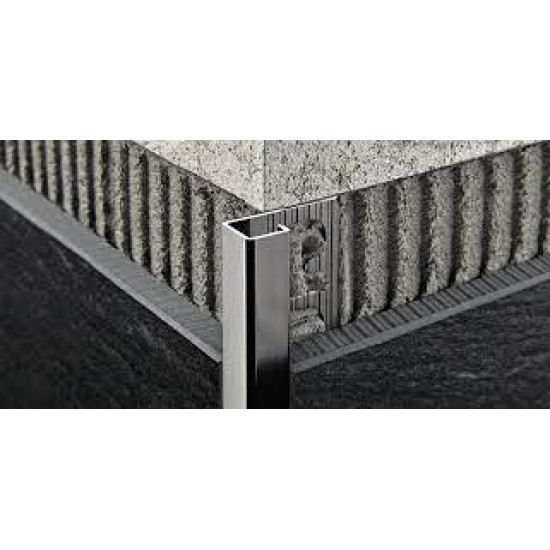 بروقرس زاوية سراميك المونيوم مربعة اسود لميع PJQSBN10