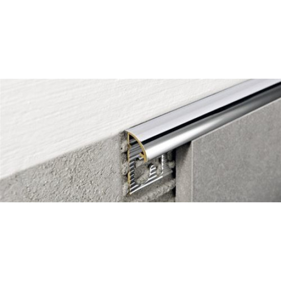 بروقرس زاوية سراميك كروم لميع 12ملي PJOC125