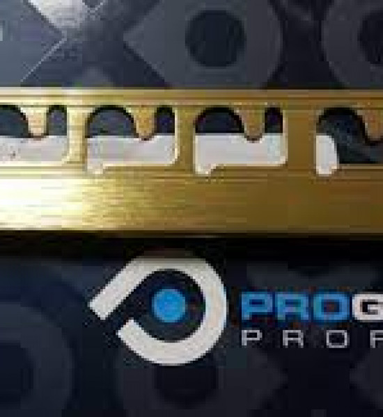 بروقرس زاوية سراميك مربعة ذهبي لميع 12ملي PJQSBO125 بروقرس زاوية سراميك مربعة ذهبي لميع 12ملي PJQSBO125