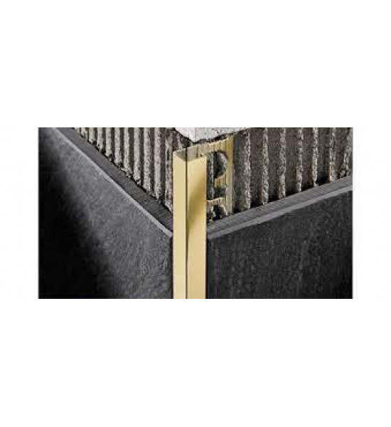 بروقرس زاوية سراميك مربعة ذهبي لميع 12ملي PJQSBO125