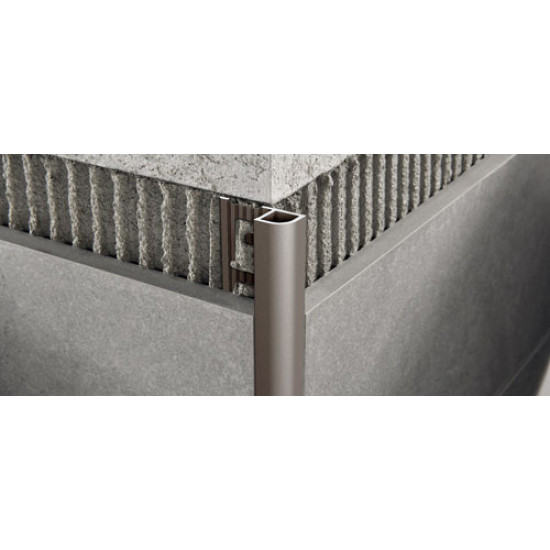 بروقرس زاوية سراميك المونيوم بني 12.5مم  PJQTBRAS125