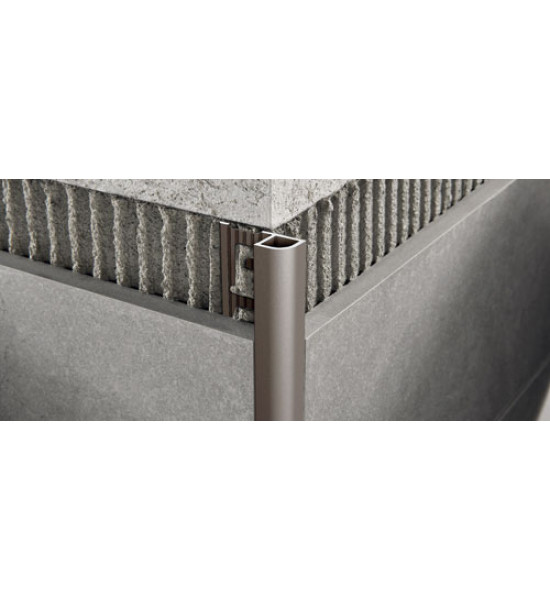 بروقرس زاوية سراميك المونيوم بني 12.5مم  PJQTBRAS125