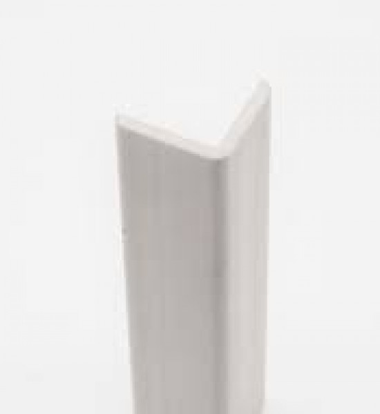 بروقرس زاوية ركنية بلاستك 25×25سم ×2.7 م رمادي فاتح AGEGC25