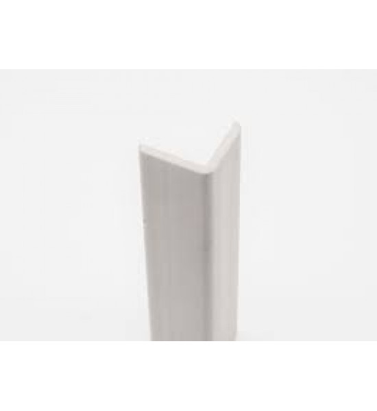 بروقرس زاوية ركنية بلاستك 25×25سم ×2.7 م رمادي فاتح AGEGC25